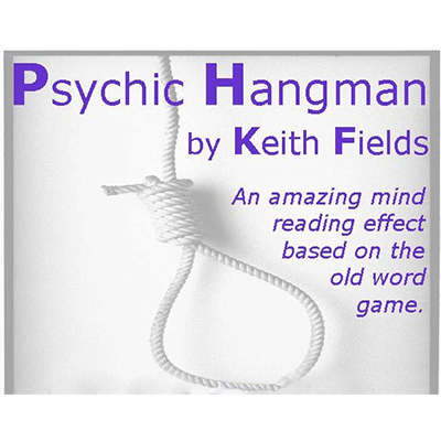 (image for) Psychic Hangman by Keith Fields - Trick - Click Image to Close