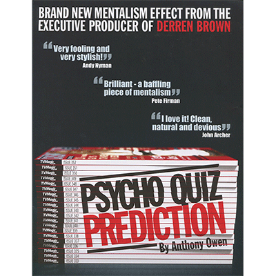 (image for) Psycho Quiz Prediction by Anthony Owen - Trick - Click Image to Close