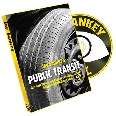 (image for) Public Transit (With DVD) by Jay Sankey - Trick - Click Image to Close