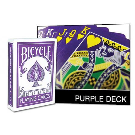 (image for) Bicycle Purple Deck - Click Image to Close