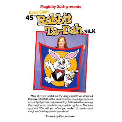 (image for) Rabbit Ta-Dah Silk (45 inch) by Goshman - Tricks - Click Image to Close
