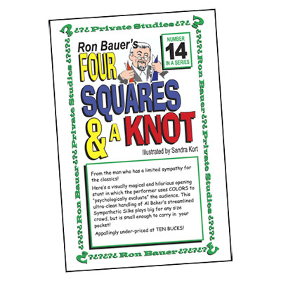 (image for) Ron Bauer Series: #14 - Four Squares & A Knot - Book - Click Image to Close