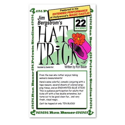 (image for) Jim Bergstrom's Hat Trick #22 by Ron Bauer - Book - Click Image to Close