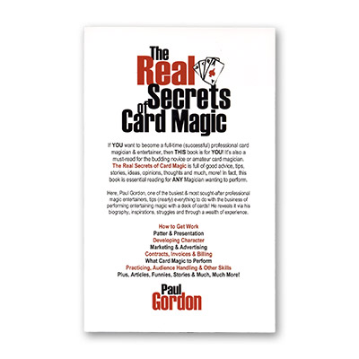 (image for) The Real Secrets of Card Magic by Paul Gordon - Book