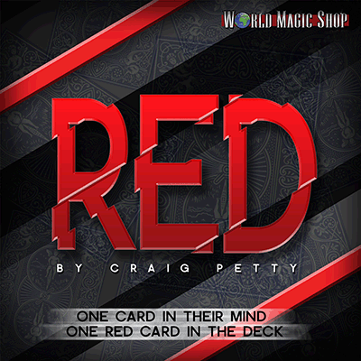 (image for) Red (DVD and Gimmick) by Craig Petty and World Magic Shop - DVD - Click Image to Close