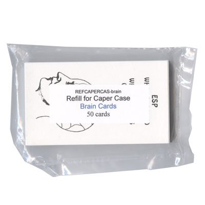 (image for) Refill for Caper-Case (Brain Cards) by Ray Piatt - Trick - Click Image to Close