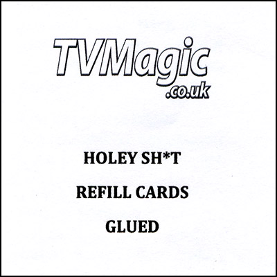 (image for) Refill Cards Holey Sh*t (GLUED) by Anthony Owen and Pete Firman - Trick - Click Image to Close
