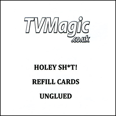 (image for) Refill Cards Holey Sh*t (NONGLUED) by Anthony Owen and Pete Firman - Trick - Click Image to Close