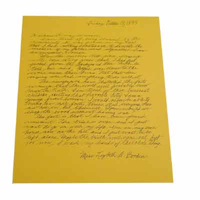 (image for) Refills for In Lizzy's Hand (Letter) by Bruce Kalver - Trick - Click Image to Close