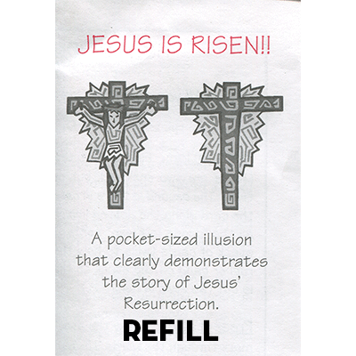 Jesus is Risen refill box by Top Hat Magic - Trick