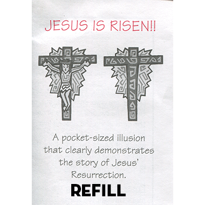 (image for) Jesus is Risen refill box by Top Hat Magic - Trick - Click Image to Close