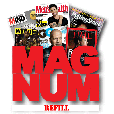 (image for) Refill for Magnum (three magazine sheets) - Trick - Click Image to Close