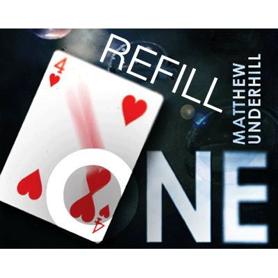 (image for) Refill for One (BLUE) by Matthew Underhill and World Magic Shop - Tricks - Click Image to Close