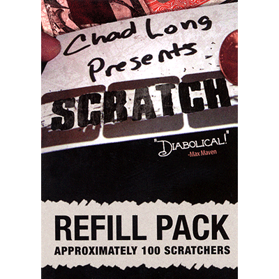 (image for) REFILL Scratch (100 Gimmicks) by Chad Long - Click Image to Close