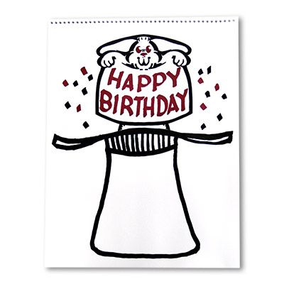 (image for) Refill Birthday for Signature Edition Sketchpad Card Rise (12 pack) by Martin Lewis - Trick - Click Image to Close