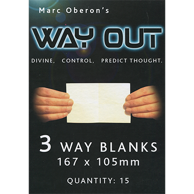 (image for) Refill for Way Out XII (3way/Standard) by Marc Oberon - Trick - Click Image to Close