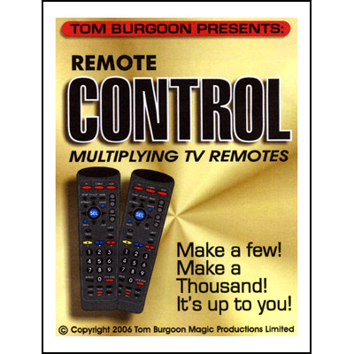 (image for) Remote Control Multiplying TV remotes by Tom Burgoon - Trick - Click Image to Close