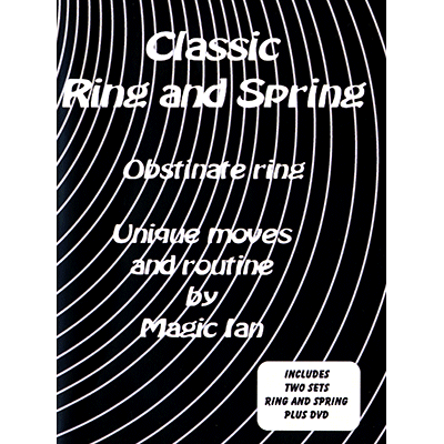 (image for) Classic Ring and Spring (DVD and gimmick) by Magic Ian - Trick - Click Image to Close