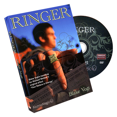 (image for) Ringer (DVD and Gimmick) by Blake Vogt and Kozmomagic