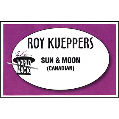 (image for) Sun & Moon Loonie/Twoonie by Roy Kueppers - Trick - Click Image to Close