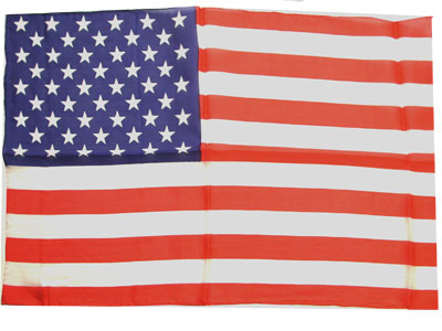 (image for) American Flag 13x20 Silk by Royal - Trick - Click Image to Close