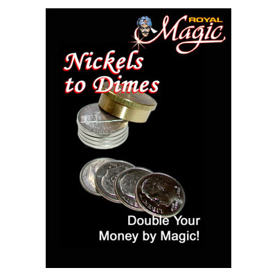 (image for) Nickels to Dimes by Royal Magic - Trick - Click Image to Close