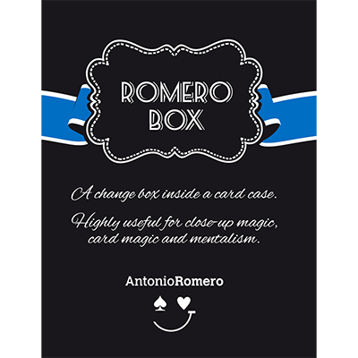 (image for) Romero Box (Blue) by Antonio Romero - Trick - Click Image to Close
