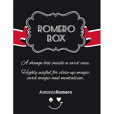 (image for) Romero Box (Red) by Antonio Romero - Trick - Click Image to Close