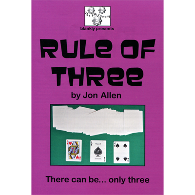 (image for) Rule of Three by Jon Allen - Trick - Click Image to Close