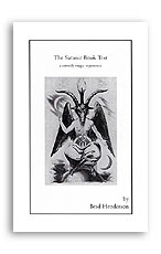 (image for) Satanic Book Test booklet Henderso