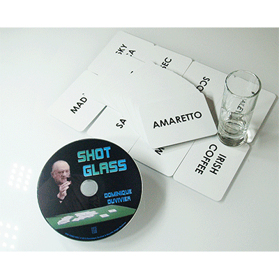 (image for) Shot Glass (DVD and Gimmick) by Dominique Duvivier - DVD - Click Image to Close