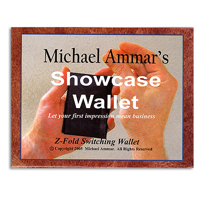 (image for) Showcase Wallet (LEATHER) by Michael Ammar - Trick - Click Image to Close