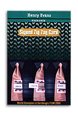 (image for) Signed Zig Zag Card Henry Evans