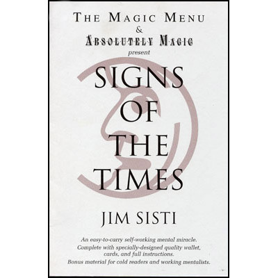 (image for) Signs of the Times by Jim Sisti - Trick - Click Image to Close