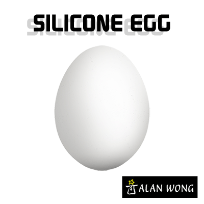 (image for) Silicone Egg (White) by Alan Wong - Trick - Click Image to Close