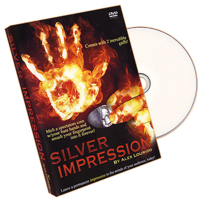 (image for) Silver Impression (UK 10p with DVD) by Alex Lourido - Trick - Click Image to Close