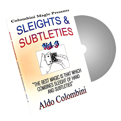 (image for) Sleights and Subtleties Volume 3 by Wild-Colombini - DVD - Click Image to Close