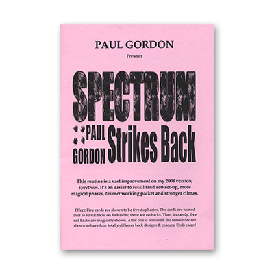 (image for) Spectrum by Paul Gordon - Trick - Click Image to Close