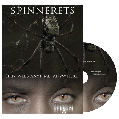 (image for) Spinnerets (DVD & Gimmicks) by Steven X - Trick - Click Image to Close