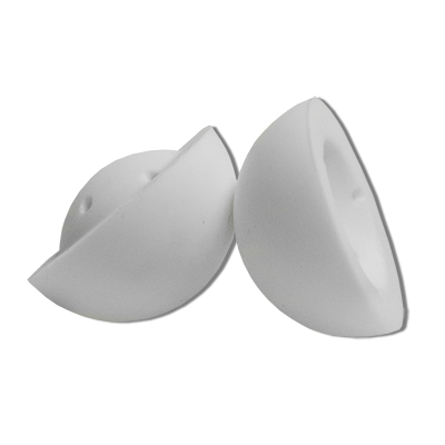 (image for) Split Ball - White (1.7 inch) by JL Magic - Trick - Click Image to Close