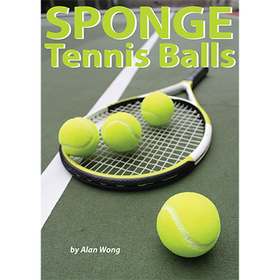 (image for) Sponge Tennis Balls (Set of 4) by Alan Wong - Trick - Click Image to Close