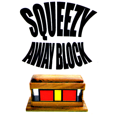 (image for) Squeeze Away Block (Teak Wood) by Vincenzo Di Fatta - Tricks - Click Image to Close