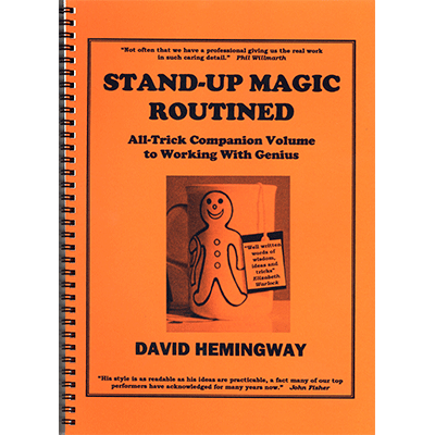 (image for) Stand Up Magic by David Hemingway - Book - Click Image to Close