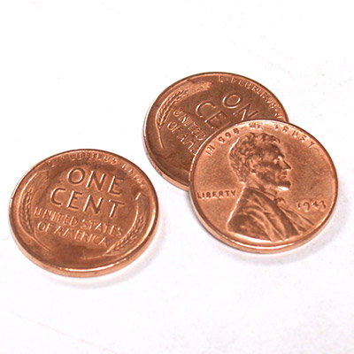 (image for) Steel Core Penny (3 Pennies) - Trick - Click Image to Close