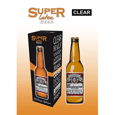 (image for) Super Latex Brown Beer Bottle(Empty) by Twister Magic - Trick - Click Image to Close