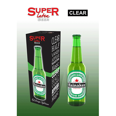 (image for) Super Latex Green Beer Bottle(Empty) by Twister - Click Image to Close