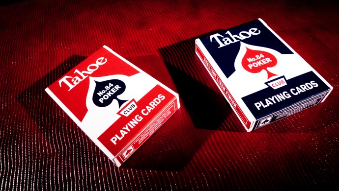 Arrco Tahoe (Red) Playing Cards