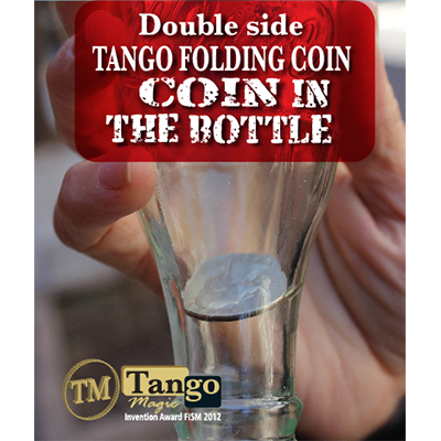 (image for) Double Side Folding Quarter (Internal System DVD w/Gimmick) (D0147) by Tango - Trick - Click Image to Close