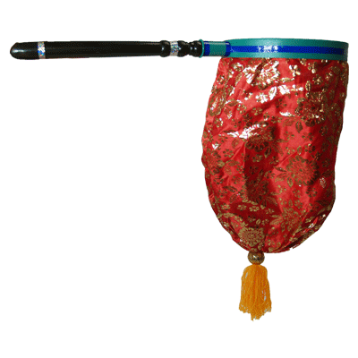 (image for) Change Bag with Turning Handle (jumbo) by Premium Magic - Trick - Click Image to Close