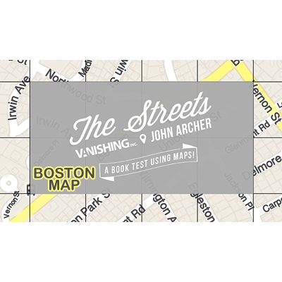 (image for) The Streets (Boston Map) by John Archer and Vanishing Inc. - Trick - Click Image to Close